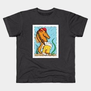 The Swashbuckling Seahorse Kids T-Shirt